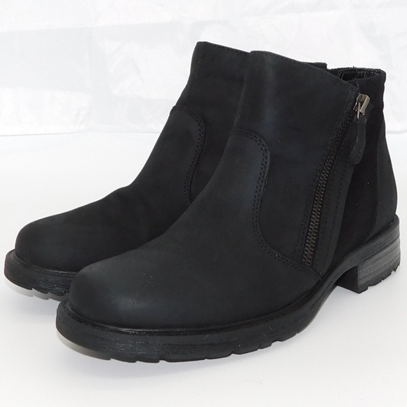 earth vintage leather ankle boots jordan